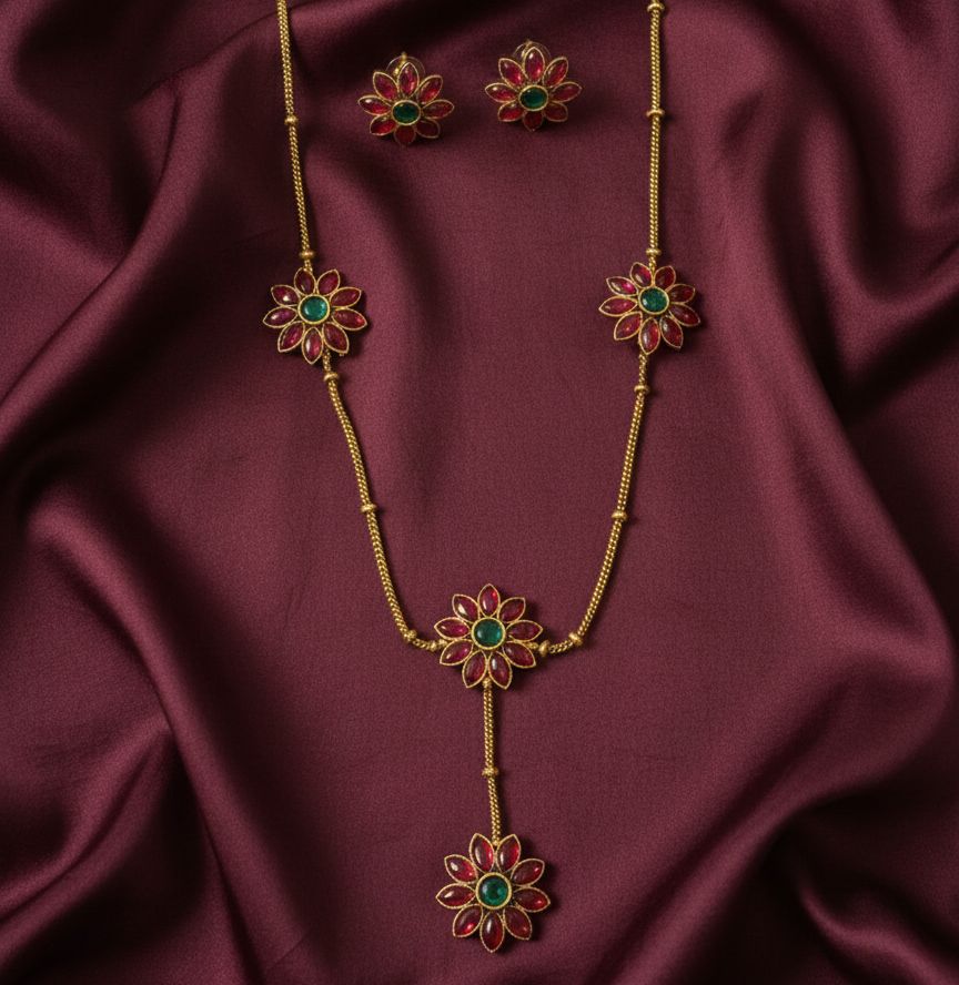 Flower  necklace